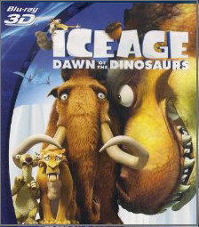 Ice Age 3D Blu-ray Dawn of the Dinosaurs Field sequential 3D